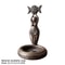 Goddess Triple Moon Tealight Candle Holder Stand Resin Sculpture Candlesticks Home Decor Gift