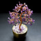 Lucky Abundance Crystal Feng Shui Tree, Wealth Attracting Prosperity Decor for Desk, Home & Office Feng Shui Money Tree