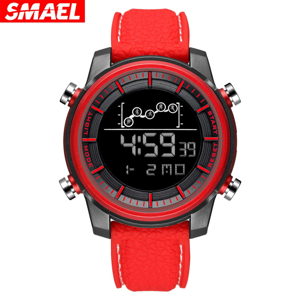 Electronic Wrist Watch Men and Women, Sports Digital Clock, Luminous Calendar Watch for Teenagers