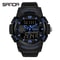 Student Sports Watch, Dual Display Waterproof Digital LED Watch, Multifunction Electronic Student Timepiece