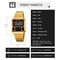 Retro Luxury Time Digital Electronic Watch for Women, Business Men Chrono Wristwatch, Waterproof Student Clock