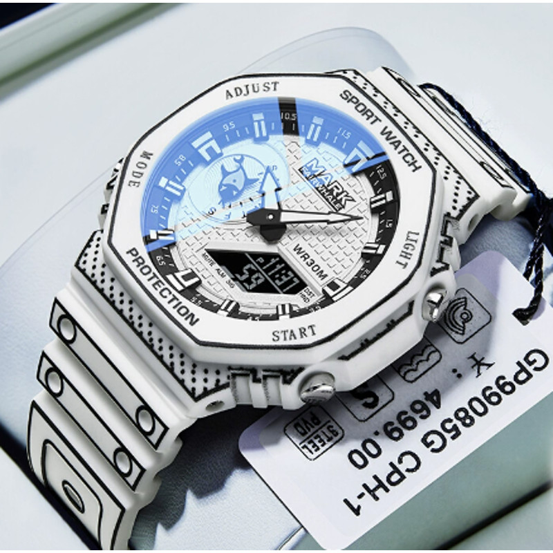 LED Polygon Electronics Watch, Trend Special Design, Waterproof Sport Digital Top Brand Fashion Relogios Masculino