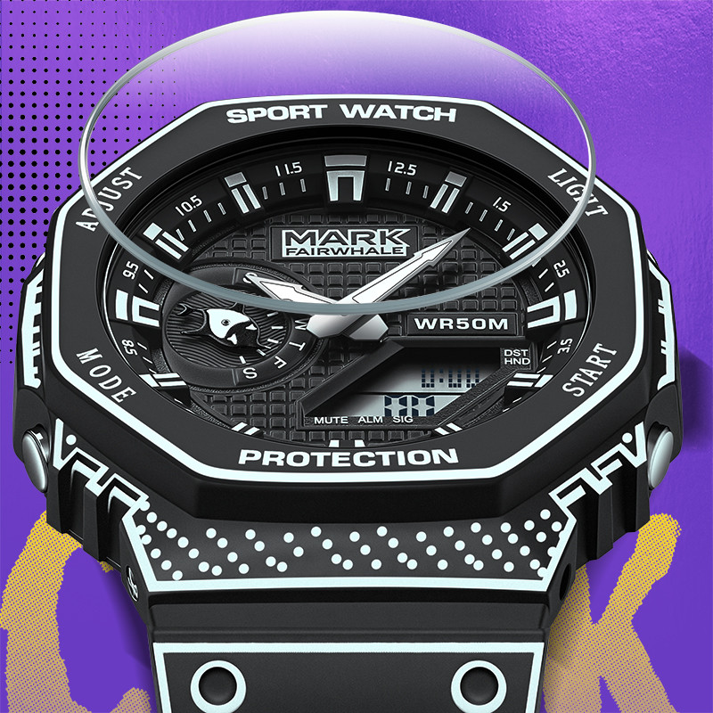 LED Polygon Electronics Watch, Trend Special Design, Waterproof Sport Digital Top Brand Fashion Relogios Masculino