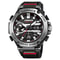 Mens Sport Watches, Digital Double Time Chronograph Watch, LED Chrono Montre Homme Week Display
