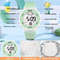 Women Sport Digital Watch with LED HD Display, Waterproof Fitness Tracker, Alarm Chronograph, Silicone Strap