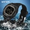 Luxury Digital Watch for Men and Women, LED Waterproof Sports Watch, Multifunctional Military Style