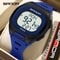 Luxury Digital Watch for Men and Women, LED Waterproof Sports Watch, Multifunctional Military Style