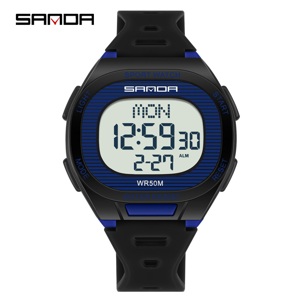 Luxury Digital Watch for Men and Women, LED Waterproof Sports Watch, Multifunctional Military Style