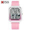 OFNS Electronic Sports Watch for Men and Women, Rectangular Dial Digital Movement, Stylish Code Watch for Students