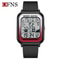 OFNS Electronic Sports Watch for Men and Women, Rectangular Dial Digital Movement, Stylish Code Watch for Students