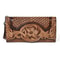 Genuine Leather Long Ladies Wallets For Woman, MOTAORA Vintage Embossed Women's Wallet, Clutch Purse Organizer
