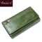 Genuine Leather Women Wallets by Contact's, Female Long Clutch Wallet, Large Capacity Phone Purse Photo Holder