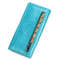 Genuine Leather Women Wallets by Contact's, Female Long Clutch Wallet, Large Capacity Phone Purse Photo Holder