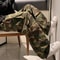 Trendy Vintage Camouflage Cargo Pants for Men, Loose-Fit Straight-Leg High Street Hip-Hop Style Wide-Leg Trouser