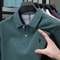 100% Pure Cotton Mens Short-Sleeved Polo Shirt Luxury Customized Business Top with Exquisite Embroidery, Summer Fashion