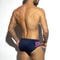 Mens Summer Swim Briefs, Low-Rise Drawstring Sexy Swimming Briefs with Dot Stitching Print Quick-Dry Swim Trunks for Men