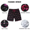 DATIFER Mens Sports Short Beachwear, New Style Polyester Printing Fitness Beach Pants for Surfing, Swimming Bathing