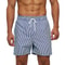 DATIFER Mens Sports Short Beachwear, New Style Polyester Printing Fitness Beach Pants for Surfing, Swimming Bathing