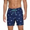 DATIFER Mens Sports Short Beachwear, New Style Polyester Printing Fitness Beach Pants for Surfing, Swimming Bathing
