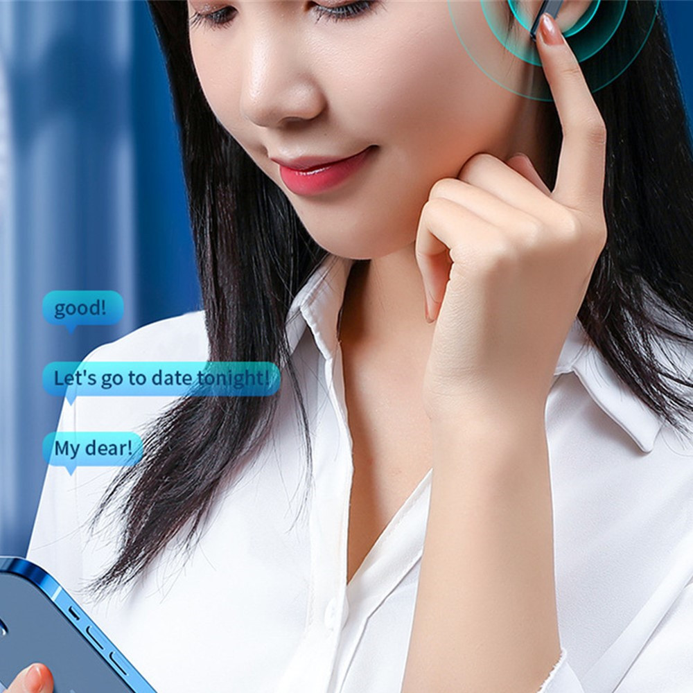 TWS Bluetooth Wireless TV Earbud Headset with Mic, USB Adapter, 9D Stereo Sound, CVC Noise Cancelling, Charging