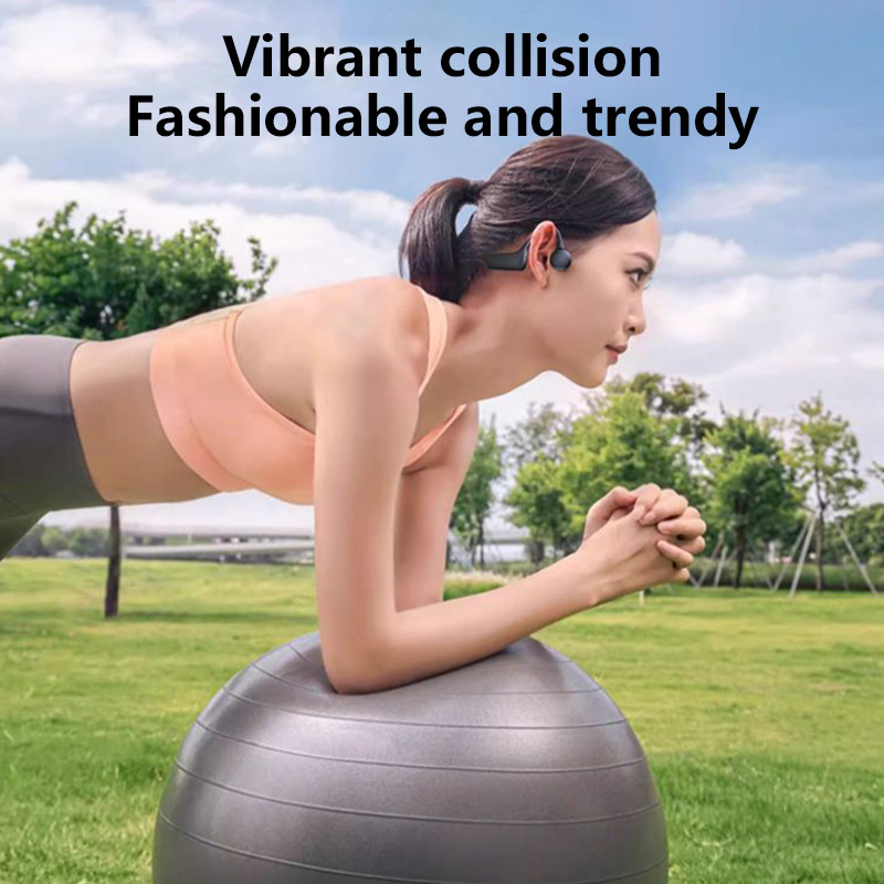 Xiaomi Bone Conduction Bluetooth Headphones, IPX8 Waterproof Wireless Neckband for Swimming, Cycling, Running Non In Ear