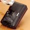 Long Zipper Men Wallet Large Capacity Clutch Purse, Business Handbag, Synthetic Leather Phone Card Holder Gift for Him