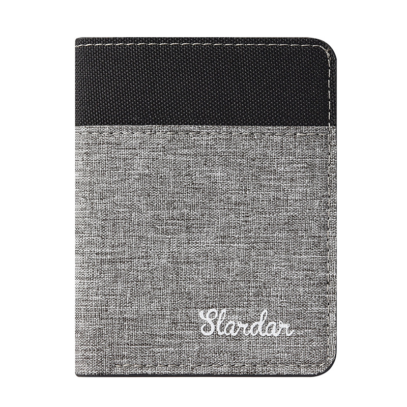 Men Ultra Thin Anti Demagnetization Wallet, Slim Card Bag, Driver's License Case for College and Daily Use