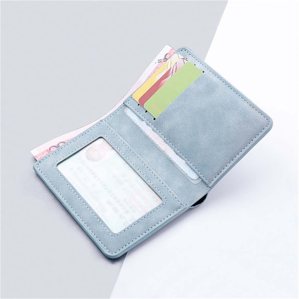 Mini Thin Men Wallet PU Leather Card Holder, Short Vertical Coin Pouch, New Style Slim Purse for Men Compact Design