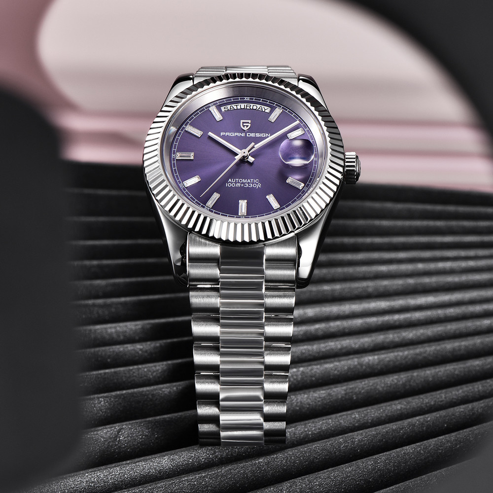 Top Luxury PAGANI DESIGN DD40 Mens Watches Automatic Mechanical Sapphire Mirror Mens Wrist Watch 3