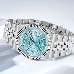 top luxury pagani design automatic watch for men, nh36a mechanical timepiece, sapphire mirror wristwatch