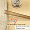 36cm Carbonized Sweater Knitting Needle Set, Thick & Long Knitting Needles for Hats, Scarves, and Sweaters Durable