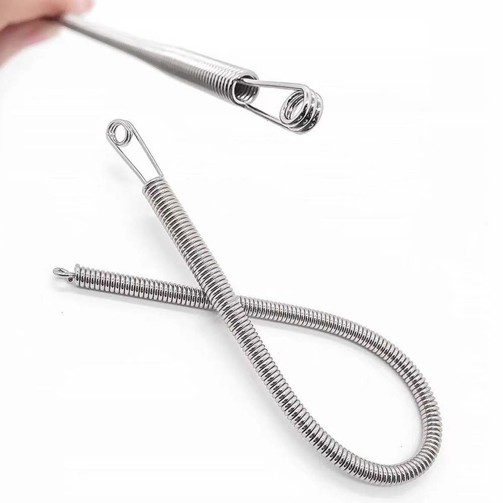 Flexible Drawstring Threader, Quick Threading Spring-Designed String Pull Tool for Waistbands & Elastic Bands