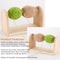 Wooden Crochet Yarn Holder, QJH Single Revolving Yarn Ball Storage for Knitting & Crocheting, Portable & Stable Yarn
