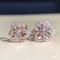 CAOSHI Delicate Hollow-Out Flower Stud Earring Brilliant Cubic Zirconia Luxury Jewelry for Women, Perfect for Engagement