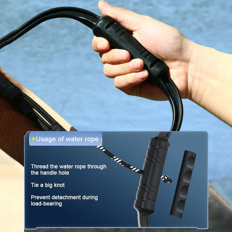 Foldable Fishing Bucket,Waterproof Collapsible Camping Bucket,Durable EVA Material with Comfortable Handle,& Fish Storag