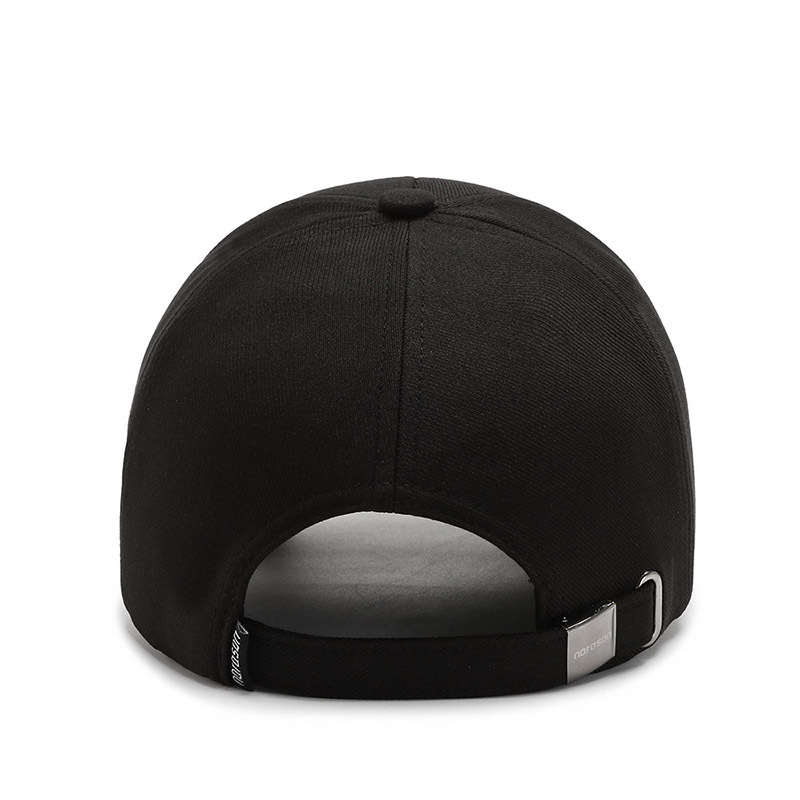 Mens Sun Cap Black Trendy Small Scale Baseball Hat Casual Versatile Fashion Cap For Daily Summer St