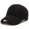 Mens Sun Cap Black Trendy Small Scale Baseball Hat Casual Versatile Fashion Cap For Daily Summer St