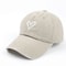 Love Embroidery Spring and Summer Baseball Cap for Men and Women, Soft Top Duckbill Hat, Lightweight Thin Couple Design