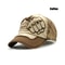 Casual Fist Baseball Hat Men Women, Letter Rivet Style Cap, Cotton Adjustable Duckbill Fashion Cap