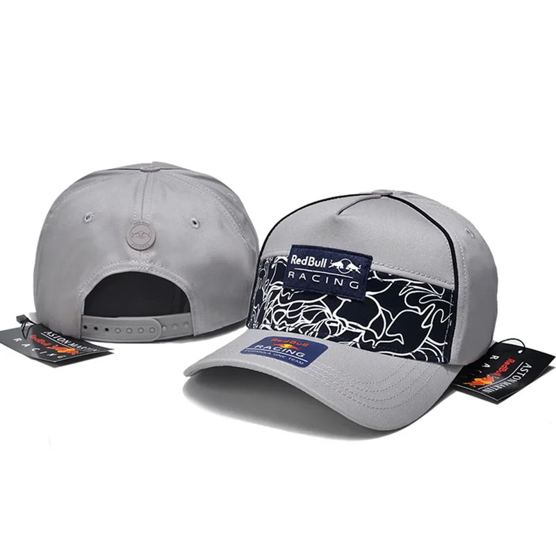 Red Bull High Quality Racing Cap for Outdoor Use, Sun Protection Hat, Fashionable Leisure Baseball Cap