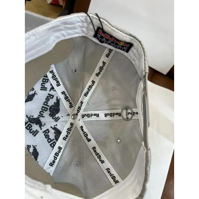 Red Bull High Quality Racing Cap for Outdoor Use, Sun Protection Hat, Fashionable Leisure Baseball Cap