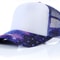 Starry Sky Sports Caps Sublimation Blank Baseball Caps, Adjustable Mesh Hats Summer Style for Custom Logo Printing