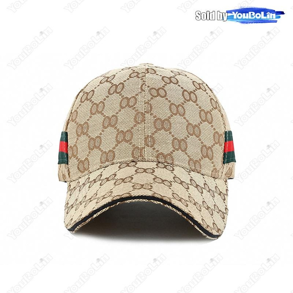 Classic Red Green Stripe Black Baseball Cap for Men Women, Outdoor Casual Trucker Hat, New Fashion Sport Dad Hat