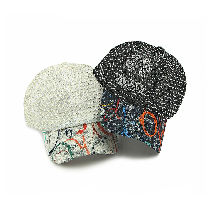 Lightweight Summer UV Protection Sun Hat Mesh, Breathable Visor Cap, Casual Mesh Baseball Cap for Outdoor Street Style