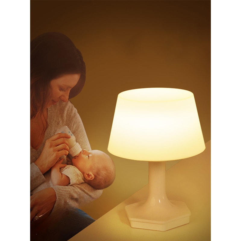 LED Eye Protection Table Lamp for Bedroom Study, USB Plug-in Bedside Lamp, Home Decoration Table Light