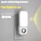 Wireless Charging Night Light Plug In, 3 Modes, Human Sensor Flashlight, USB Rechargeable Emergency Light for Bedroom