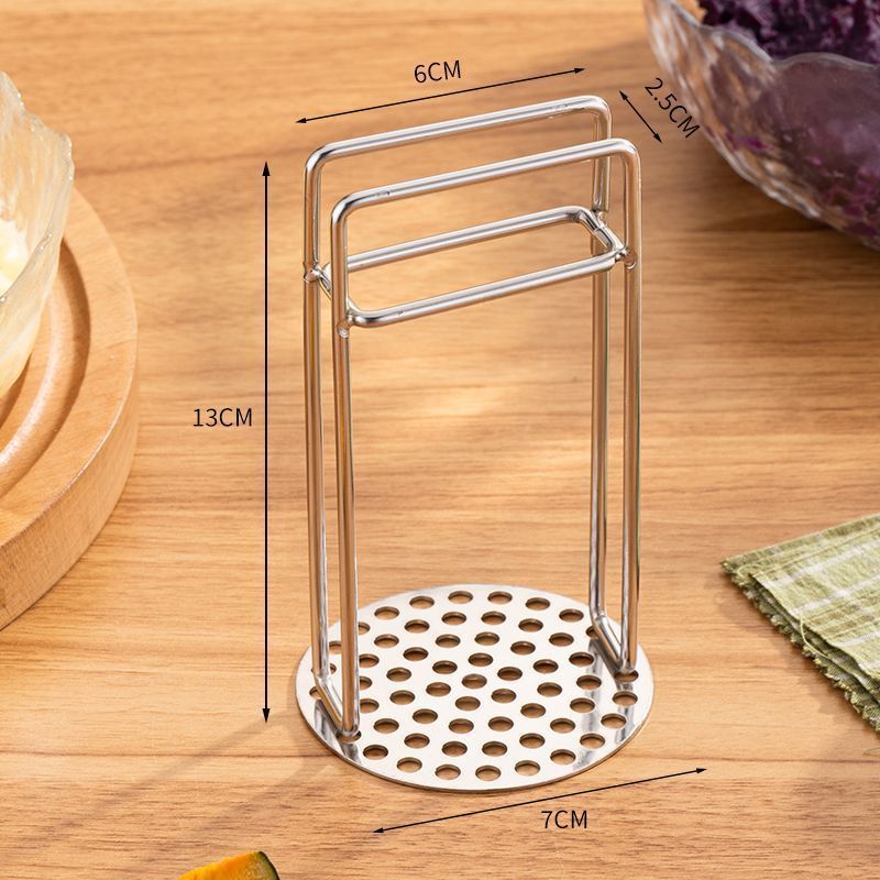 Stainless Steel Potato Masher Pusher Ricer, Puree Fruit Juice Maker, Smooth Mashed Potatoes Crusher for Kitchen Cooking
