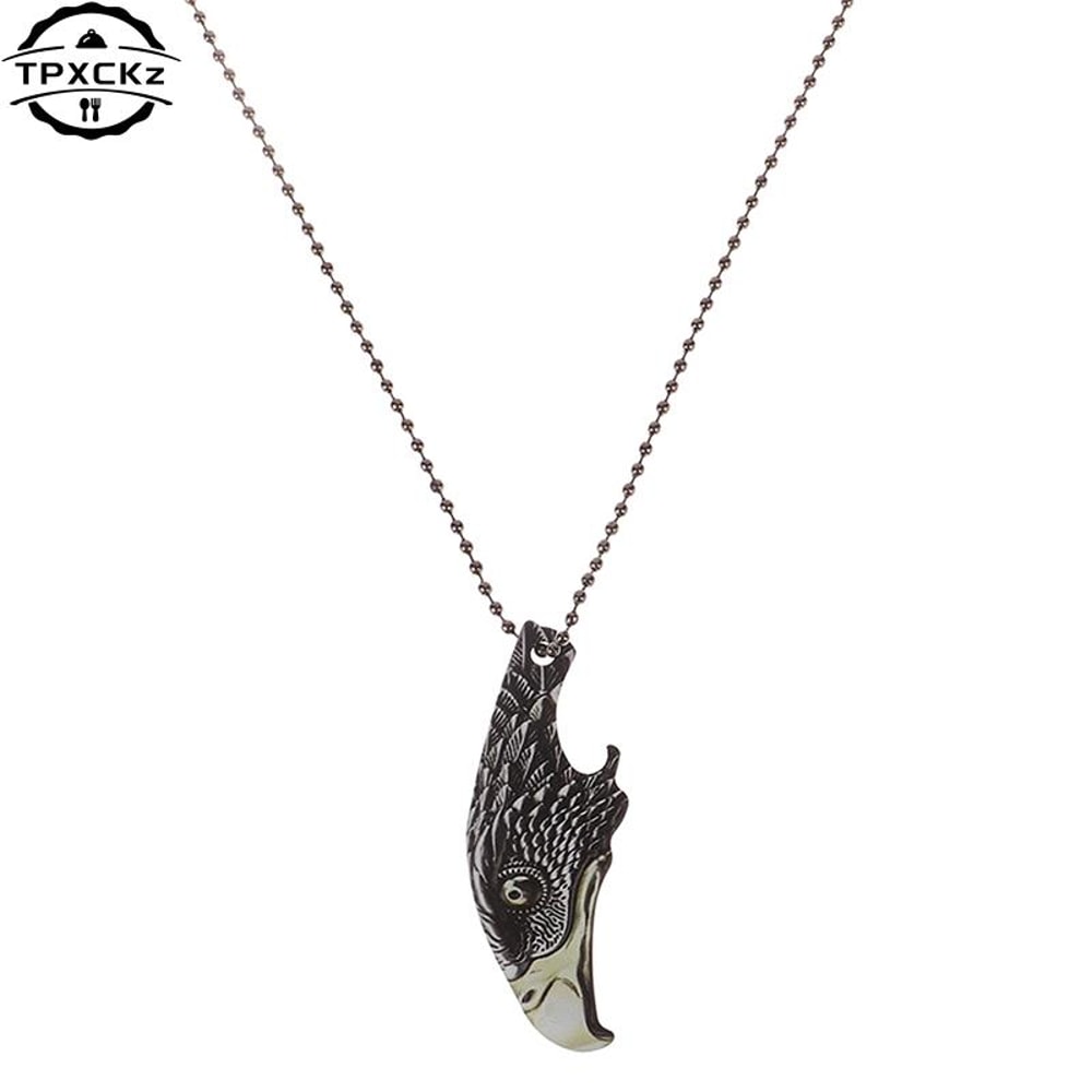 Portable Stainless Steel Beer Bottles Opener, Eagle Head Jars Lid Remover, Kitchen Tool and Bar Supplies Gadgets