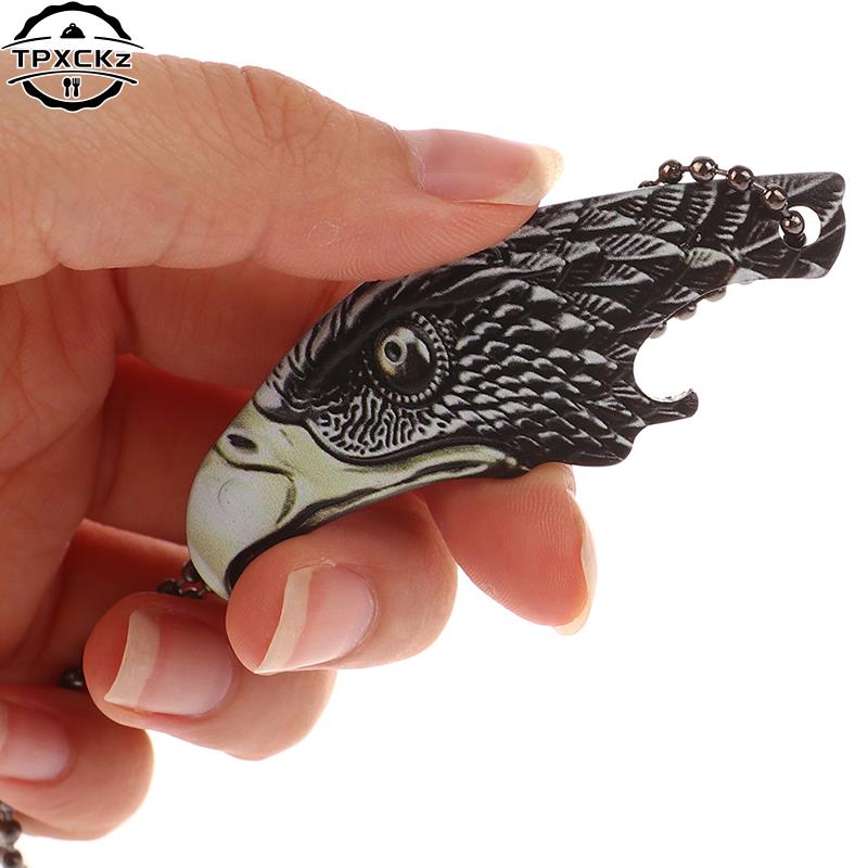 Portable Stainless Steel Beer Bottles Opener, Eagle Head Jars Lid Remover, Kitchen Tool and Bar Supplies Gadgets