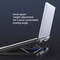 Aluminum Alloy Laptop Cooler, Stand Gaming Laptop Cooling Fan, Notebook Radiator, Adjustable Stand for Gaming